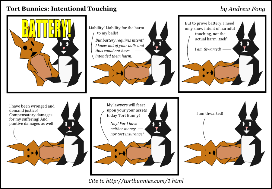 Tort Bunnies comic strip