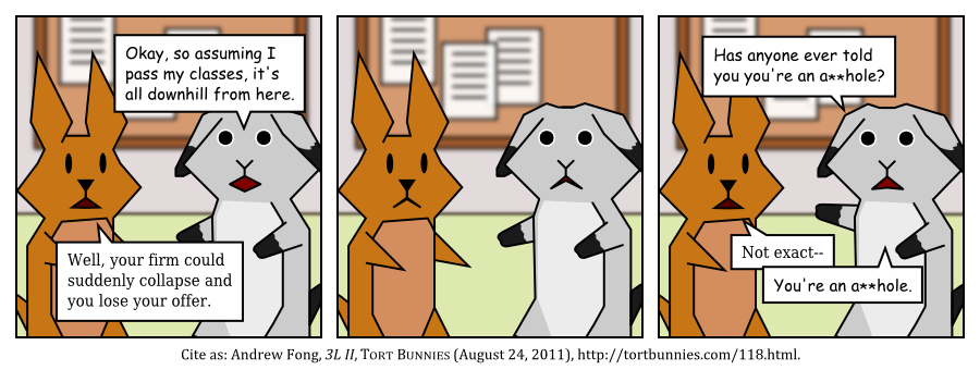 Tort Bunnies comic strip