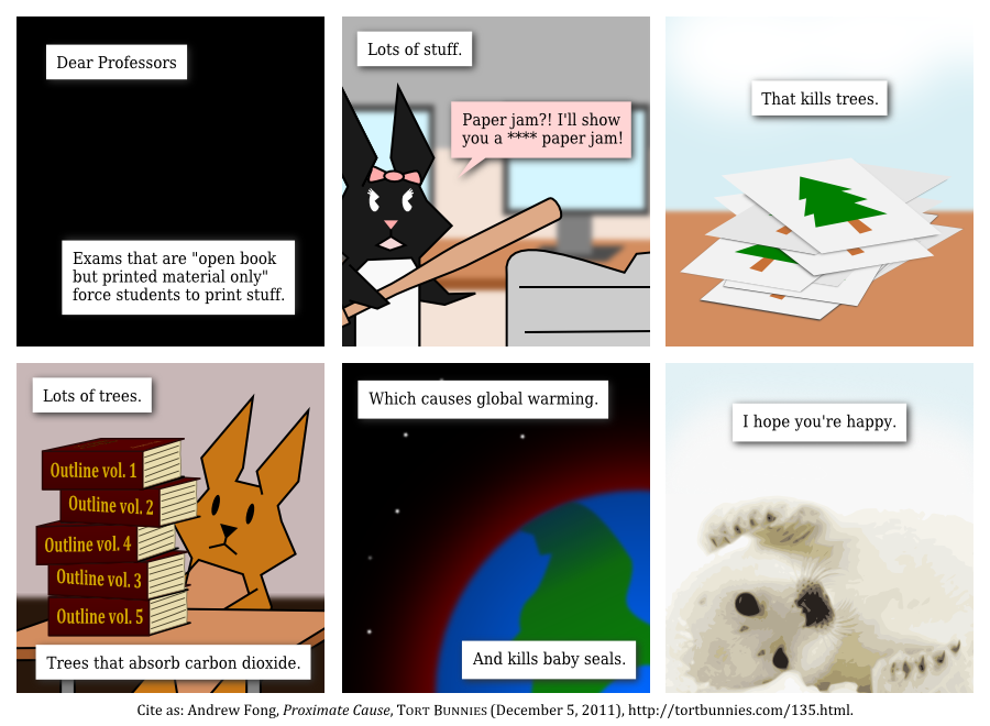 Tort Bunnies comic strip