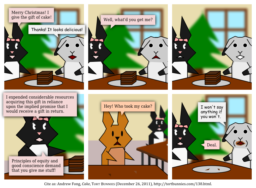 Tort Bunnies comic strip