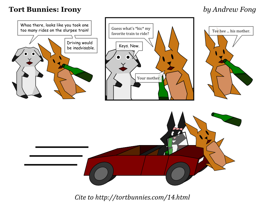 Tort Bunnies comic strip