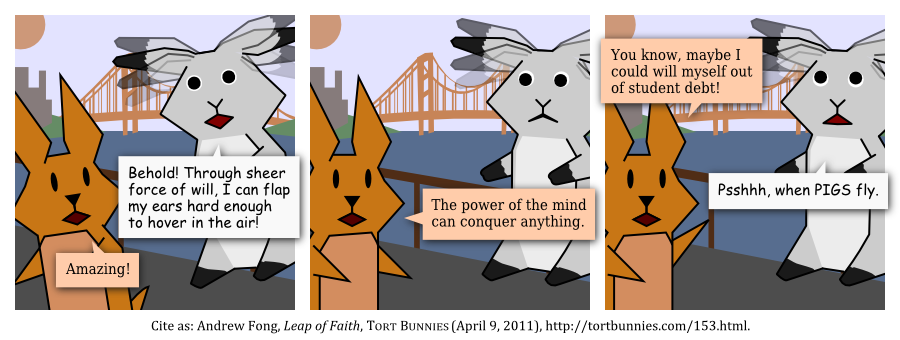 Tort Bunnies comic strip