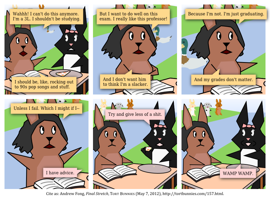 Tort Bunnies comic strip