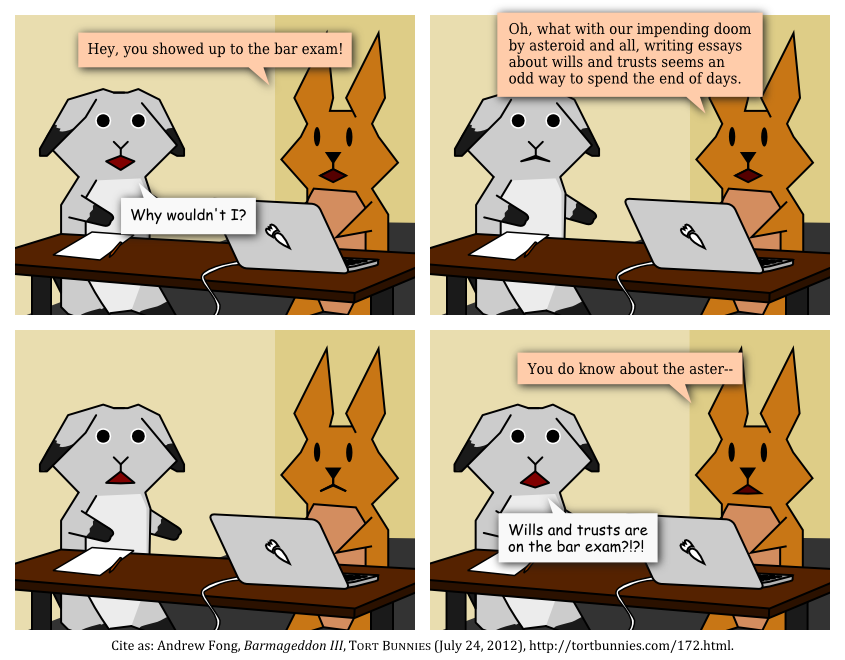 Tort Bunnies comic strip