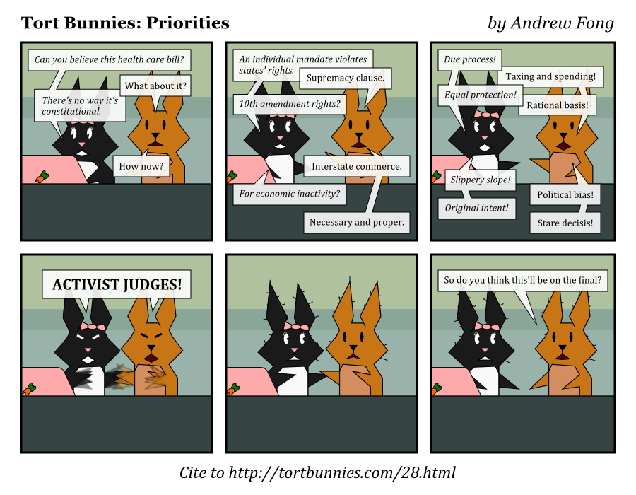 Something something something dark side Tort Bunnies comic strip