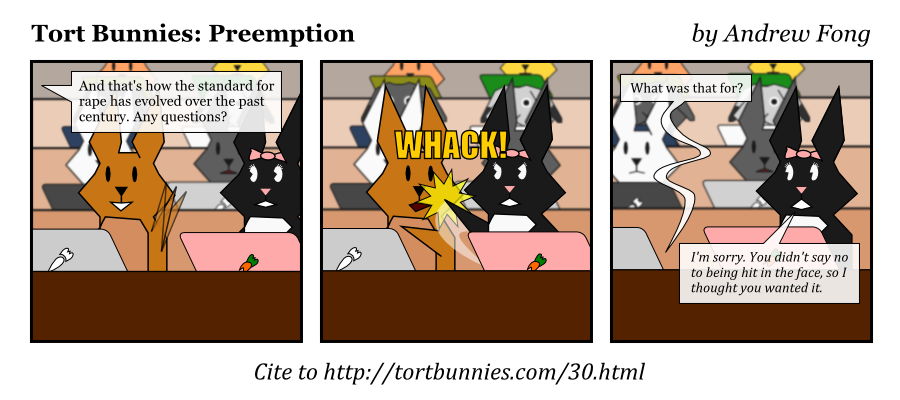 Tort Bunnies comic strip