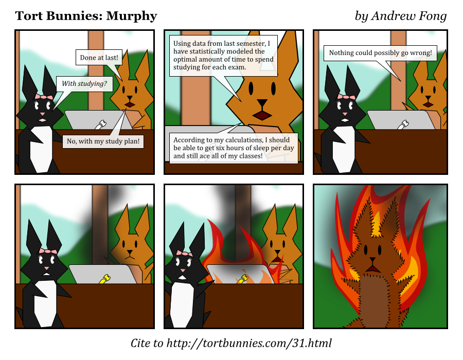 Tort Bunnies comic strip