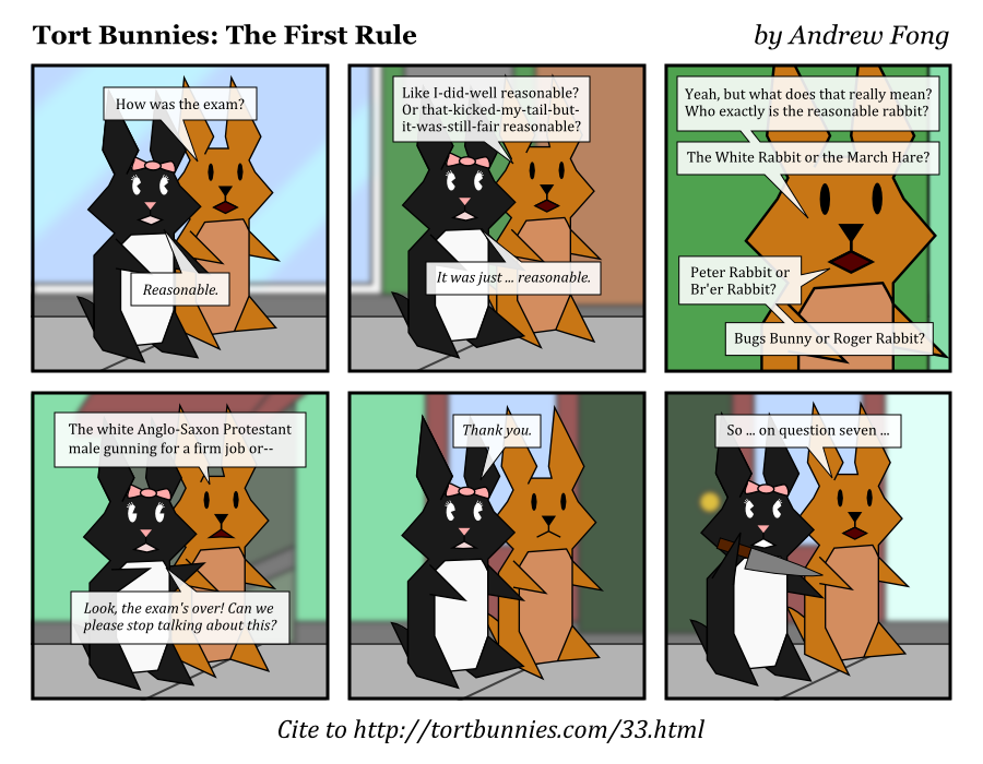 Tort Bunnies comic strip