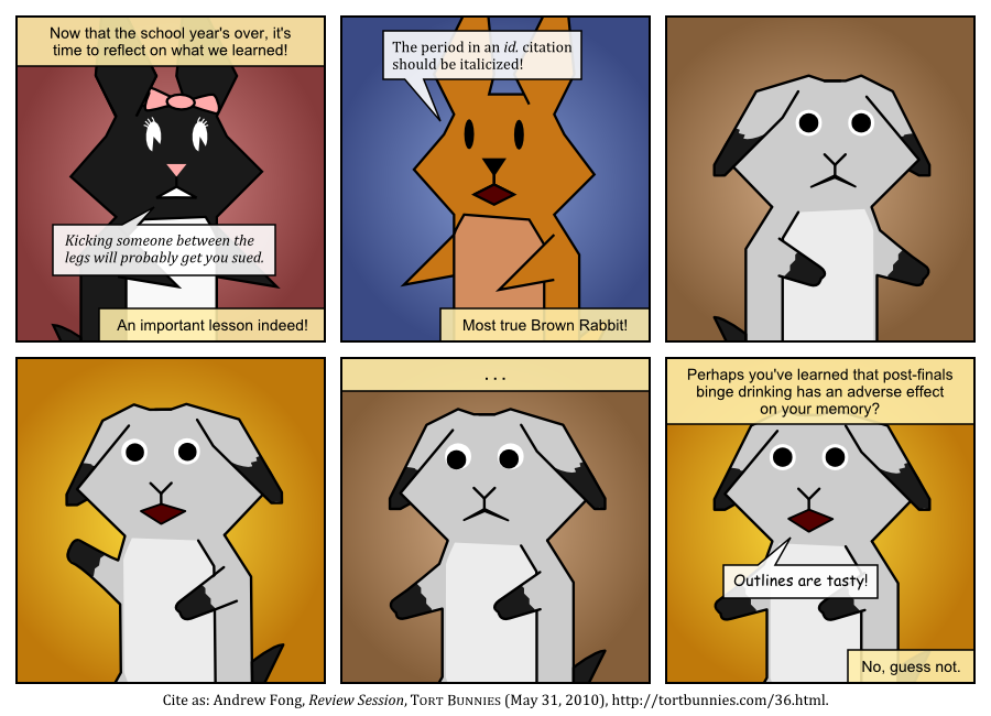 Tort Bunnies comic strip