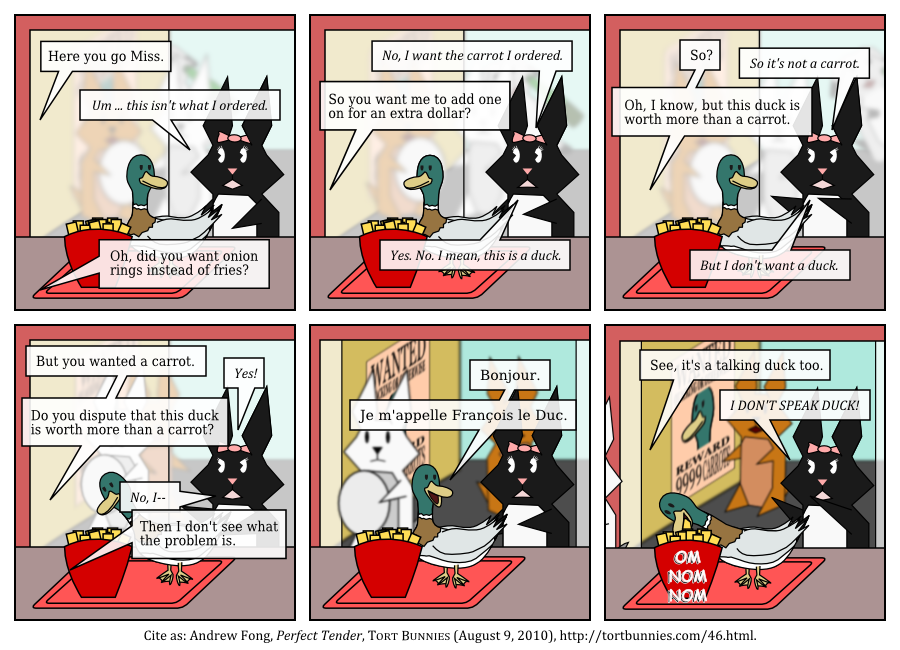 Why is François wanted? Why is Brown Rabbit distributing eggs? AND OTHER QUESTIONS I WILL FORGET TO ANSWER! Tort Bunnies comic strip
