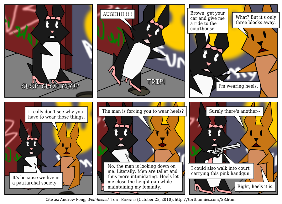 Tort Bunnies comic strip