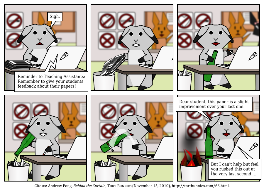 Tort Bunnies comic strip