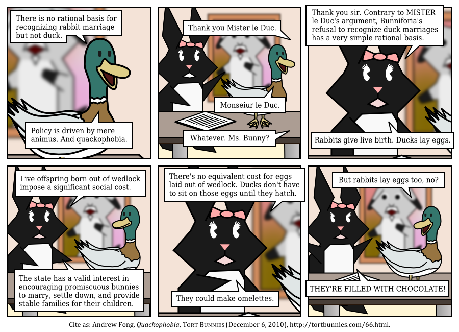 Also, egg laying is icky! Tort Bunnies comic strip