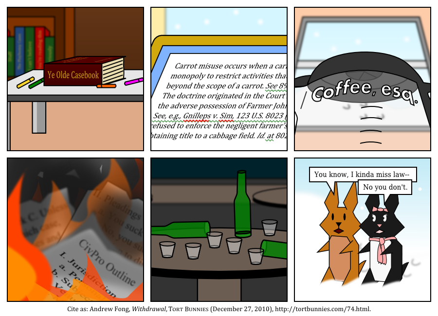 Tort Bunnies comic strip