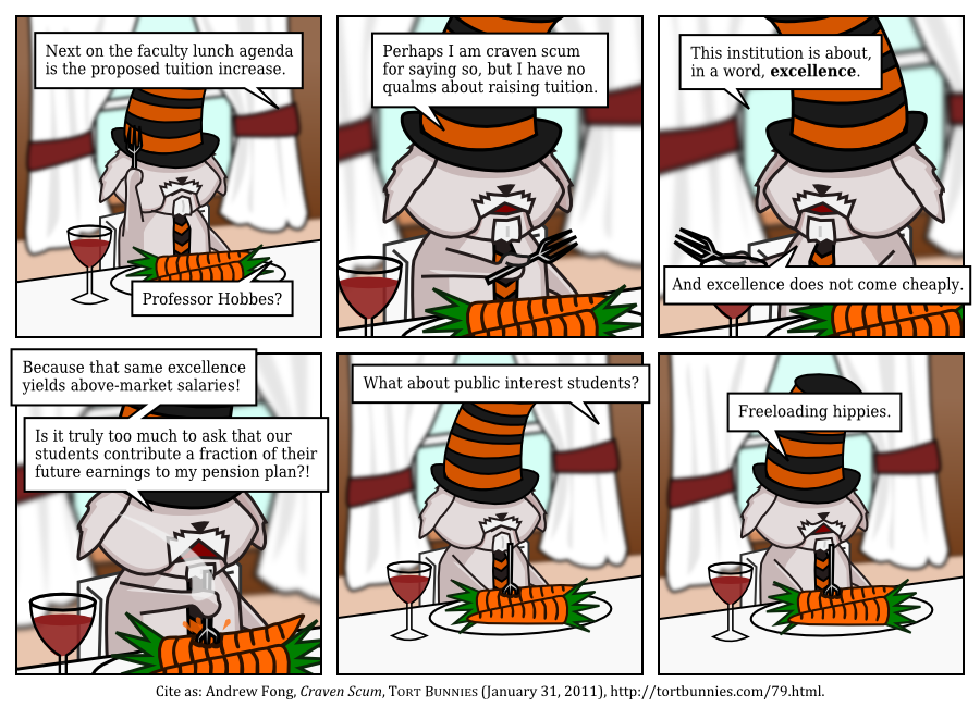 That is one juicy carrot. Tort Bunnies comic strip