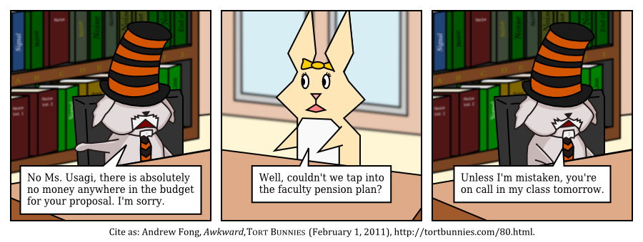 Tort Bunnies comic strip