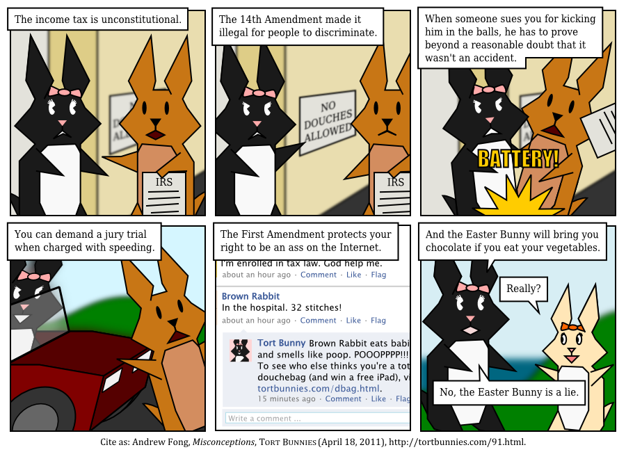 Tort Bunnies comic strip