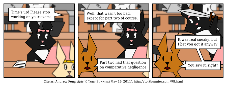 Tort Bunnies comic strip